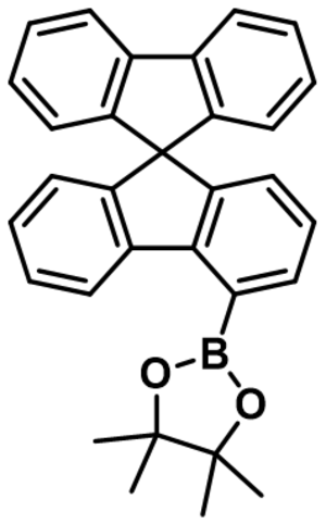 4-硼酸频哪醇酯-9,9'-螺二芴；1161009-89-7