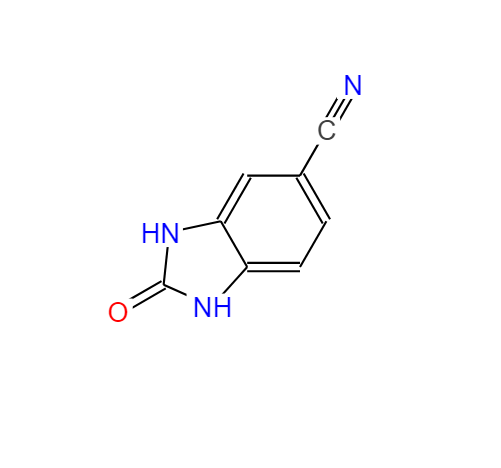 2,3-二氢-2- 氧代-1H-苯并咪唑-5-腈