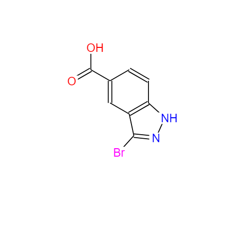 3-溴-1H-吲唑-5-羧酸