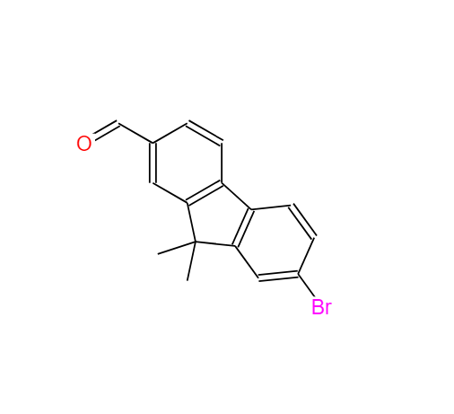 7-溴-2-醛基9,9-二甲基芴