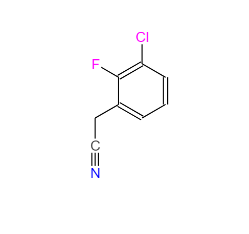 3-氯-2-氟苯乙腈