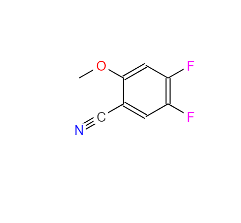4,5-二氟-2-甲氧基苯甲腈