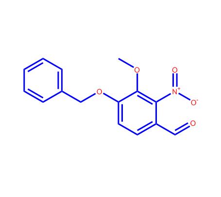 4-(苄氧基)-3-甲氧基-2-硝基苯甲醛2450-27-3