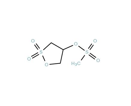 2,2-Dioxido-1,2-oxathiolan-4-yl methanesulfonate