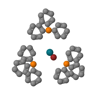 123333-87-9；三(三苯基膦)溴化铑