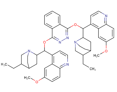 氢化奎宁1,4‐(2,3‐二氮杂萘)二醚，氢化奎宁1,4-酞嗪二醚，1,4(9-O-二氢奎宁)酞嗪，140924-50-1