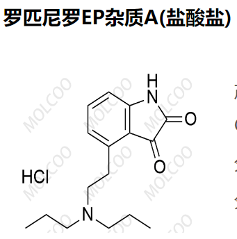 罗匹尼罗EP杂质A(盐酸盐)   221264-21-7   C16H22N2O2.HCl 