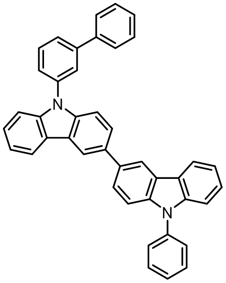 9-[1,1'-联苯]-3-基-9'-苯基-3,3'-联咔唑；1619966-75-4