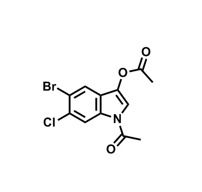 N-乙酰基-5-溴-6-氯吲哚-3-乙酸酯  108847-96-7