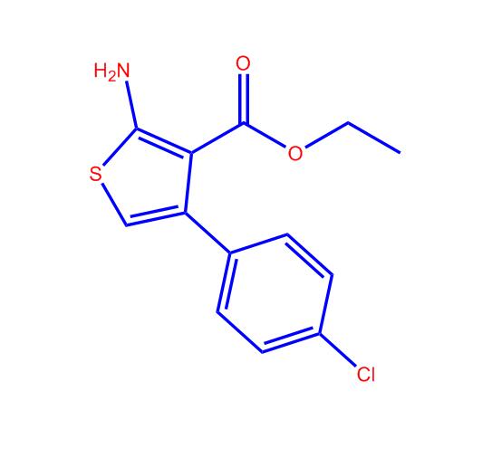 2-氨基-4-(4-氯苯基)噻吩-3-羧酸乙酯65234-09-5