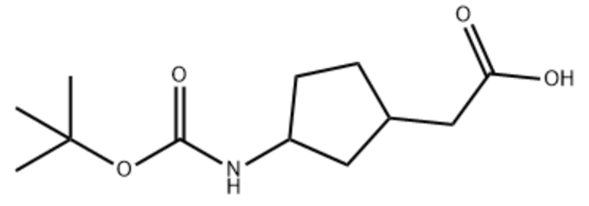 3-[[(1,1-dimethylethoxy)carbonyl]amino]-Cyclopentaneacetic acid