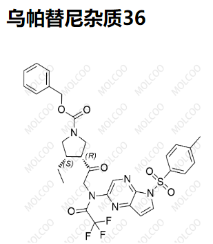 乌帕替尼杂质36   	2715120-88-8   C31H30F3N5O6S