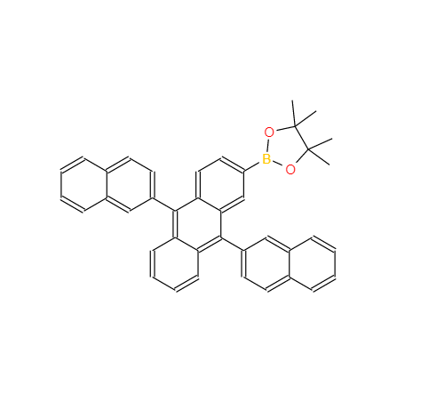 2-硼酸频哪酯酯-9,10-双(2-萘基)蒽