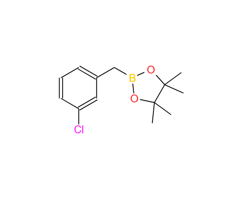 2-(3-氯苄基)-4,4,5,5-四甲基-1,3,2-二噁硼烷