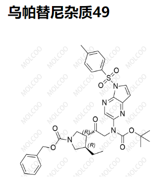 乌帕替尼杂质49   C34H39N5O7S 