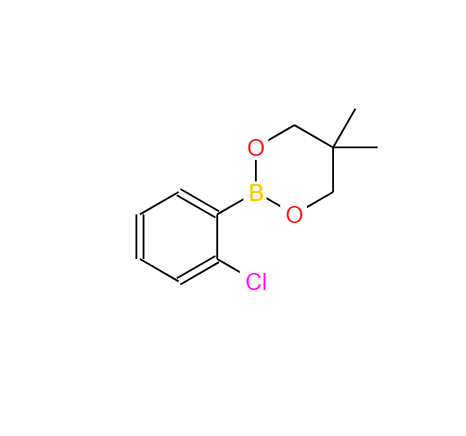 2-(2-氯苯基)-5,5-二甲基-1,3,2-二氧硼杂环己烷 346656-42-6