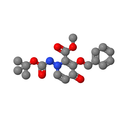 3-(苄氧基)-1-((叔丁氧基羰基)氨基)-4-氧代-1,4-二氢吡啶-2-羧酸甲酯 2136287-59-5