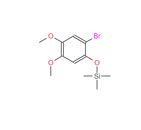 (2-溴-4,5-二甲氧基苯氧基)三甲基硅烷