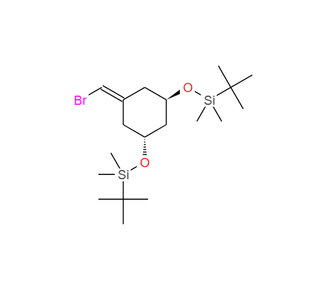 (1R,3R)-5-(溴亚甲基)-1,3-双(叔丁基二甲硅氧基)环己烷