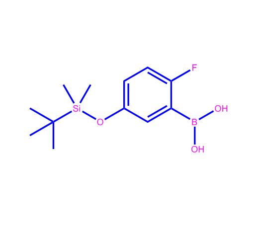 5-(t-丁基二甲基甲硅烷基氧基)-2-氟苯硼酸1150114-53-6