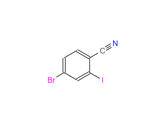 2-碘-4-溴苯腈