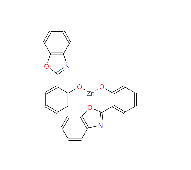 双[2-(2-苯并恶唑基)苯酚]锌 (II)