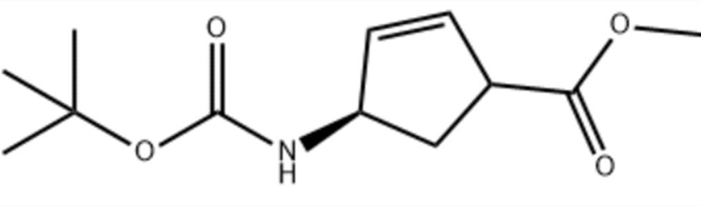 (4R)-4-[[(1,1-dimethylethoxy)carbonyl]amino]-2-Cyclopentene-1-carboxylic acid-methyl ester