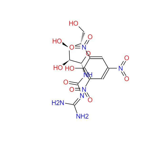 1-(二氨基亚甲基)-3-(BETA-D-呋喃核糖基)脲苦味酸盐