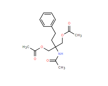N-[1,1-双[(乙酰氧基)甲基]-3-苯丙基]乙酰胺 162359-95-7