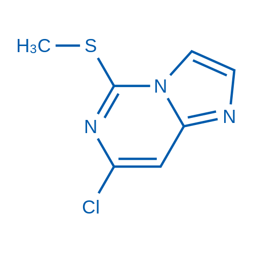 7-氯-5-(甲硫基)咪唑并[1,2-c]嘧啶