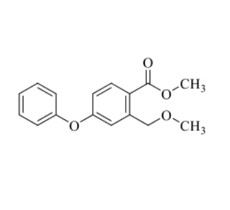 2-（甲氧基甲基）-4-苯氧基苯甲酸甲酯