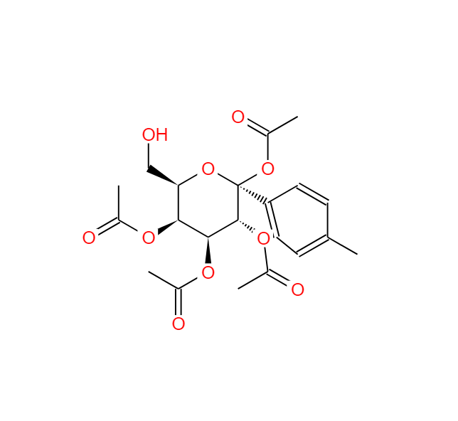 4-甲基苯基 四-O-乙酰基-Β-D-吡喃半乳糖苷 3520-64-7