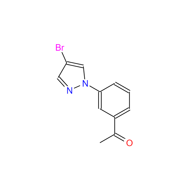 1-(3-(4-溴-1H-吡唑-1-基)苯基)乙酮