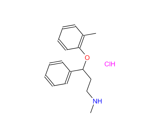 外消旋盐酸托莫西汀