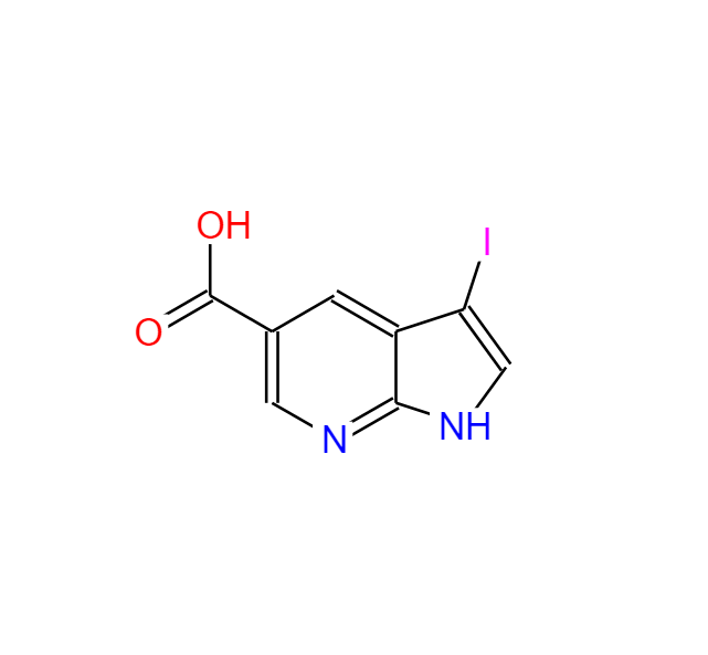 3-碘-7-氮杂吲哚-5-甲酸