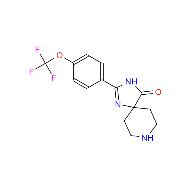 2-(4-(三氟甲氧基)苯基)-1,3,8三氮杂螺[4.5]癸-1-烯-4-酮 1253924-71-8