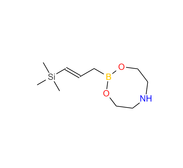 (E)-2-(3-(三甲基硅烷基)烯丙基)-1,3,6,2-二氧氮杂硼杂环辛烷