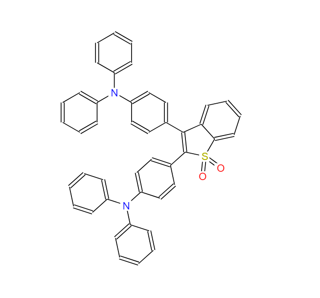 2,3-双(4-(二苯氨基)苯基)苯并[B]噻吩1,1-二氧化物 2091868-86-7