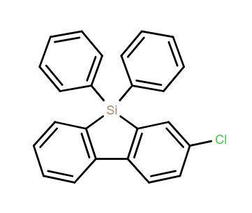 3-氯-5,5-二苯基-5H-二苯并[b,d]硅烷1642896-34-1