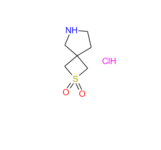 2-硫杂-6-氮杂螺环[3.4]辛烷 2,2-二氧化物 盐酸盐