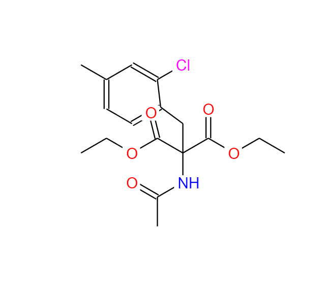 2-乙酰氨基-2-(2-氯-4-甲基苄基)丙二酸二乙酯 2682114-30-1