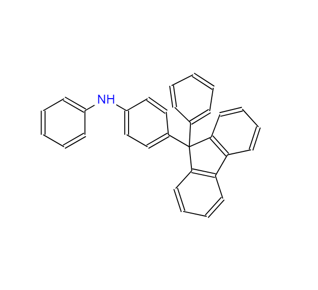 4-(9-苯基-9H-芴-9-基)二苯胺