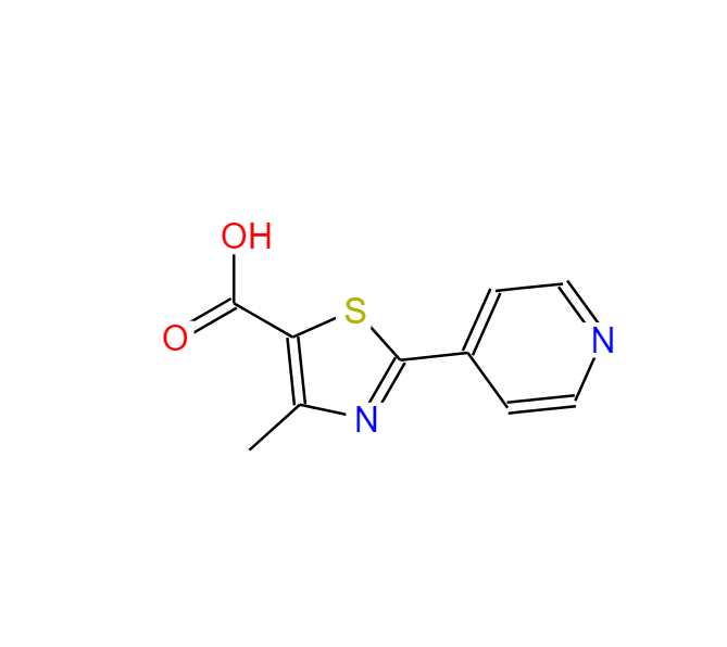 4-甲基-2-(4-吡啶基)噻唑-5-羧酸