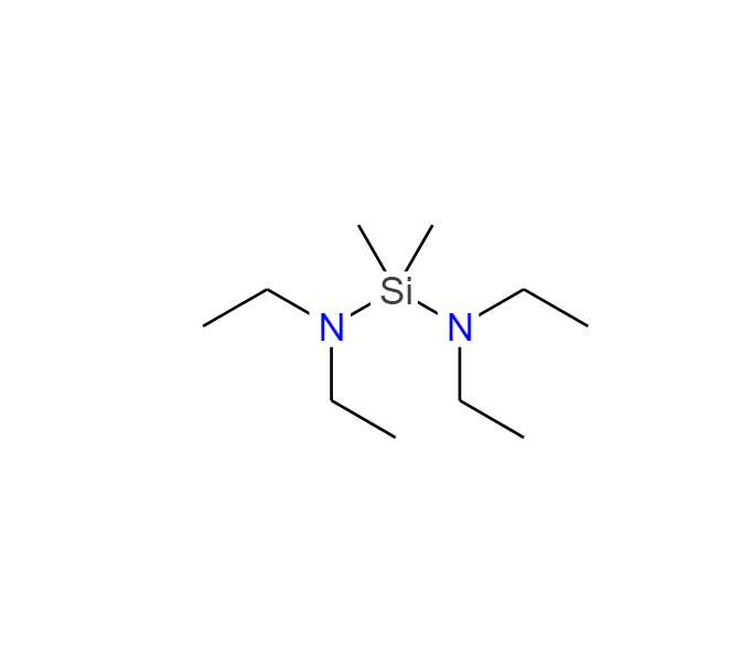 二(二甲氨基)二甲基硅