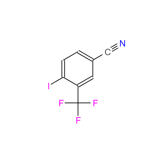4-碘-3-三氟甲基苯腈