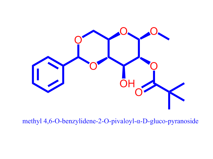 methyl 4,6-O-benzylidene-2-O-pivaloyl-α-D-gluco-pyranoside