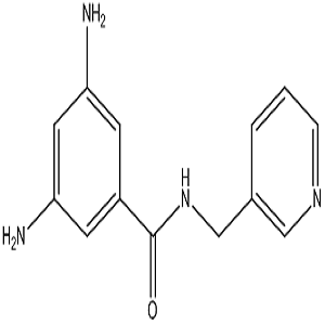 3,5-二氨基-N-(3-吡啶甲基)苯甲酰胺