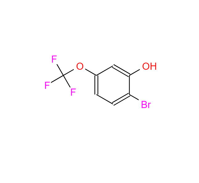 2-溴-5-三氟甲氧基苯酚