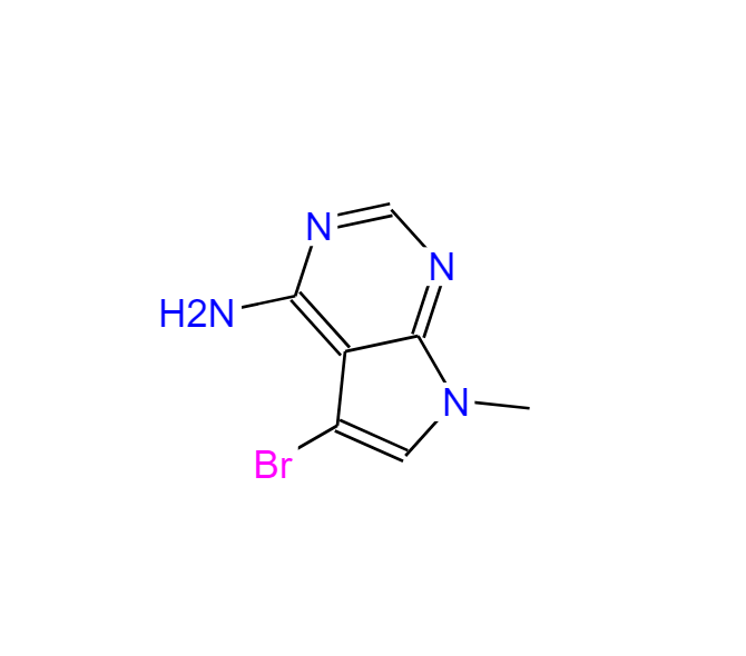 5-溴-7-甲基-4-氨基吡咯[2,3-D]嘧啶