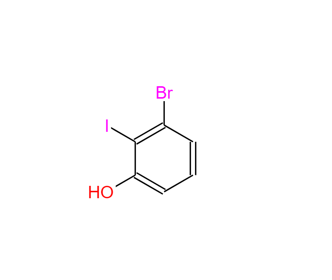 2-碘-3-溴苯酚